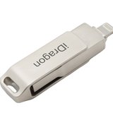 Stick USB 128GB iUni iDragon Lightning si USB iPhone/iPad